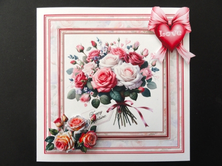 Minikit - Valentines Bouquette by Valerie Spowart