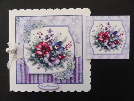 Festive Florals Mini-Kit 2 by Valerie Spowart