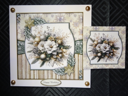 Festive Florals Mini-Kit 3 by Valerie Spowart