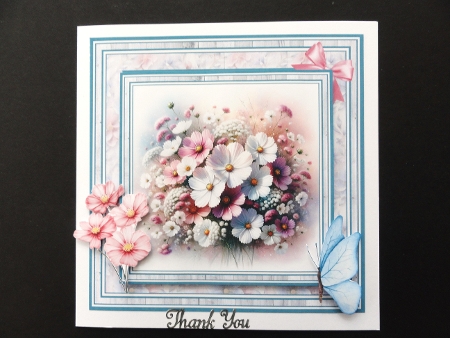 Minikit Cosmos Flowers by Valerie Spowart