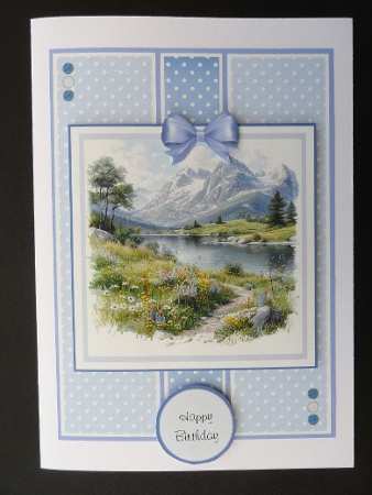 Spring Mountain Vistas - 5x7 Version by Valerie Spowart