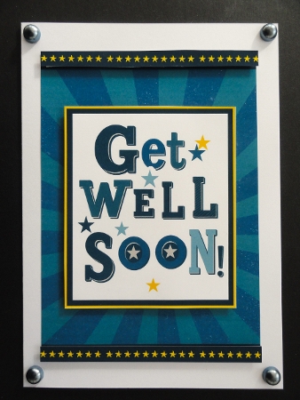 Get Well Soon A4 by Valerie Spowart