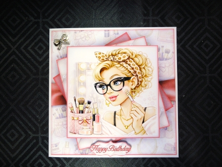 Makeup Desk Mini Kit 2 8X8 by Valerie Spowart