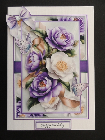 Camelia Bouquet Mini Page Kit by Valerie Spowart