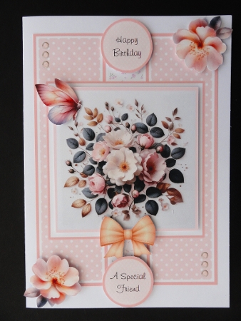 Wild-Rose Bouquets - 6x6 and 5x7 Version by Valerie Spowart