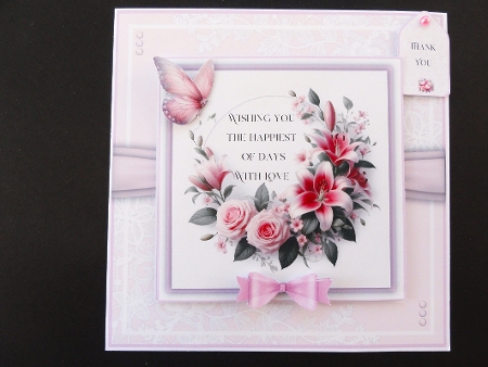 Happiest of Days - 8x8 Card Fronts by Valerie Spowart