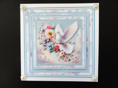 Minikit White Dove  by Valerie Spowart