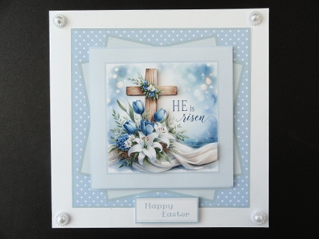 He Is Risen - 7x7 Mini Kit by Valerie Spowart
