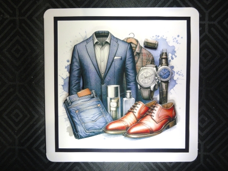 HAPPY BIRTHDAY MANS STUFF by Valerie Spowart