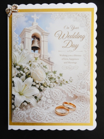 2 5X7 WEDDING TOPPERS by Valerie Spowart