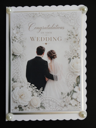 2 5X7 WEDDING TOPPERS by Valerie Spowart