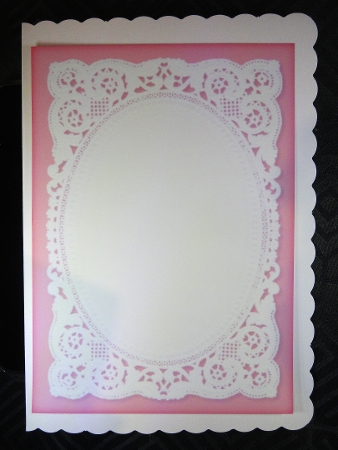 Spring Awakening Lace Topper 5x7 inch by Valerie Spowart