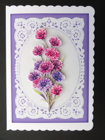 Spring Awakening Lace Topper 5x7 inch by Valerie Spowart