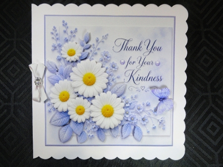 2 FLORAL THANK YOU TOPPERS by Valerie Spowart