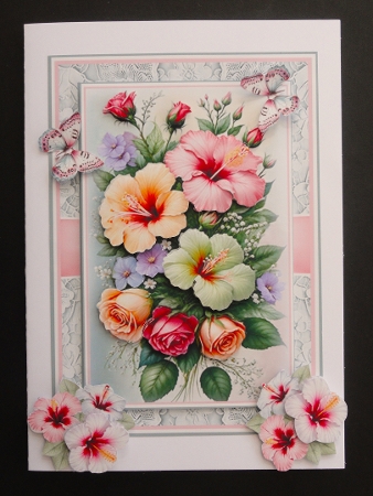 Hibiscus Bouquet Mini Kit by Valerie Spowart