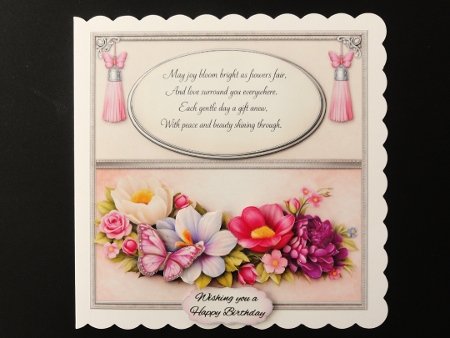 May your day be filled with laughter 6x6 by Valerie Spowart