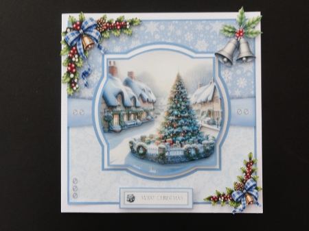 The Christmas Village Centre by Valerie Spowart