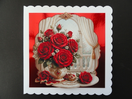 Red Roses 4 Large Clipart Collection by Valerie Spowart
