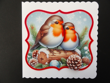 Adorable Robins Merry Tweetmas by Valerie Spowart