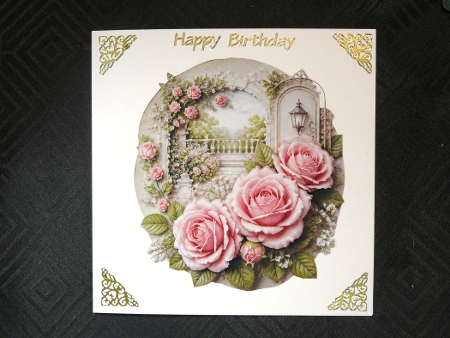 Pink Roses 4 Large Clipart Collection  by Valerie Spowart