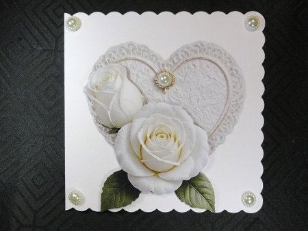 White Roses 2 Large Clipart Collection in PNG by Valerie Spowart