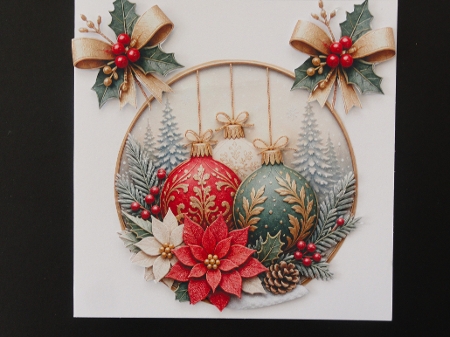 Christmas Baubles 4 Clipart Collection  by Valerie Spowart