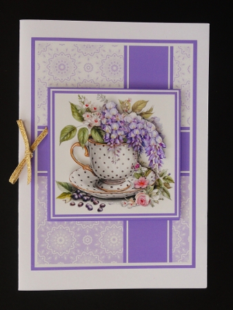 Cup Of Spring Flowers Mini Kit 5x7 (3) by Valerie Spowart