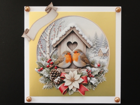 Christmas Robins 2 Clipart Collection  by Valerie Spowart