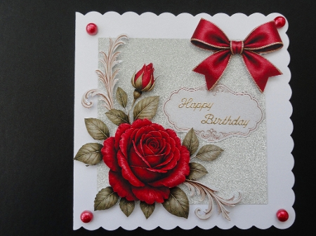 Flowers-Red Roses 1 Clipart Accents  by Valerie Spowart