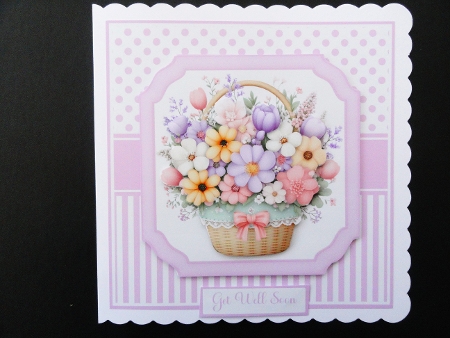 Basket Of Flowers Mini Kit 7x7 (5) *Customer Request* by Valerie Spowart