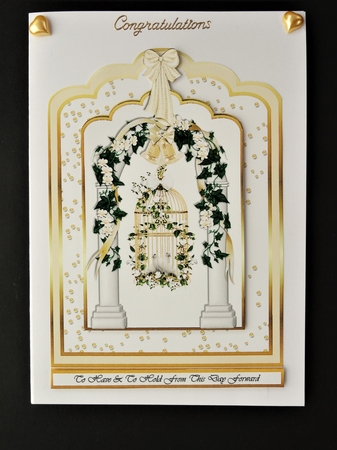 To Have & to Hold A4 Doves by Valerie Spowart