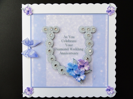 Square Diamond Wedding Anniversary by Valerie Spowart