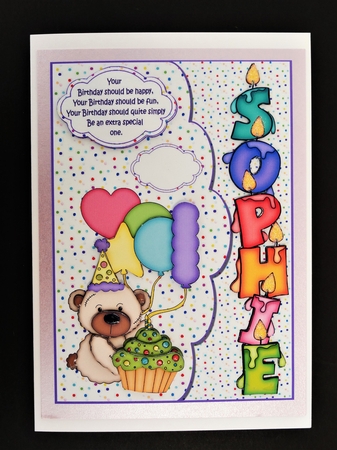 Birthday Ted Sophie by Valerie Spowart