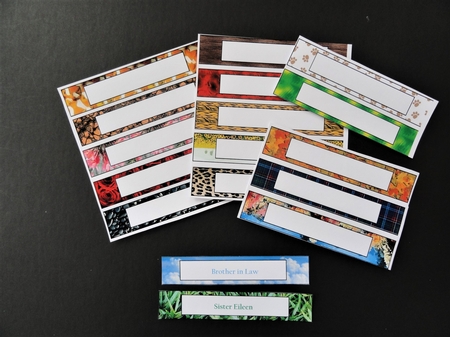 Blank Matching Sentiment Tags by Valerie Spowart
