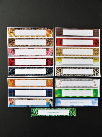 Blank Matching Sentiment Tags by Valerie Spowart