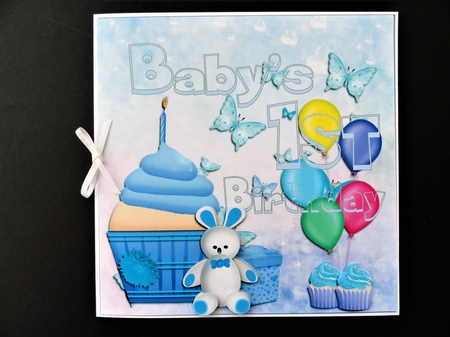 Baby's 1st Birthday (boy) by Valerie Spowart