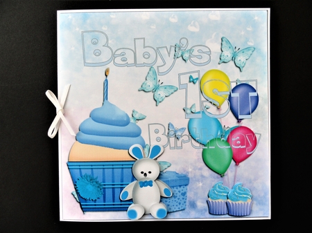 Baby's 1st Birthday (boy) by Valerie Spowart