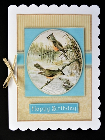 Seasonal Birds 7 by Valerie Spowart