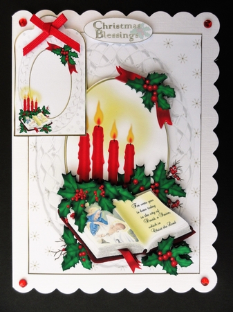 8x8 Christmas Naivity Book Mini Kit by Valerie Spowart
