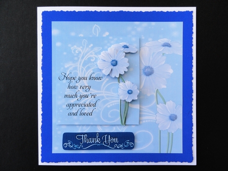 Blue Daisy Mini Kit by Valerie Spowart