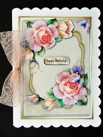 Beautiful Pale Pink Roses  by Valerie Spowart