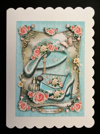Soft Hat with Shoes and Purse Card Mini Kit by Valerie Spowart