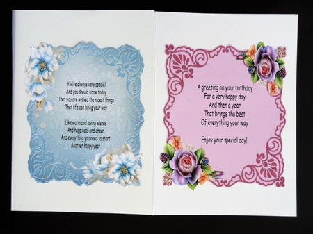 Delicate Floral Inserts 1 by Valerie Spowart