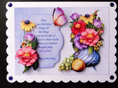 Breath of summer flowers with verse mini kit by Valerie Spowart