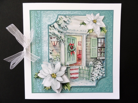 Vintage Christmas Welcome by Valerie Spowart