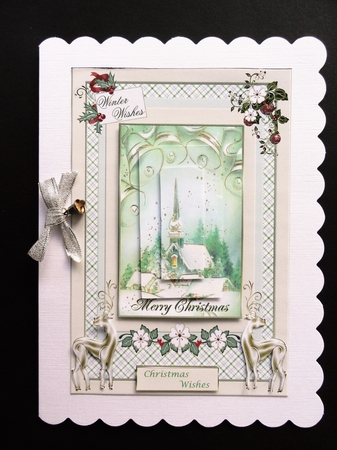 Christmas Mass Vintage Topper by Valerie Spowart