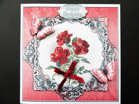 Vintage Roses Topper Kit 926 by Valerie Spowart