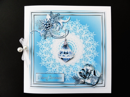 Corner Pyramid - Silver Decorations 2 by Valerie Spowart