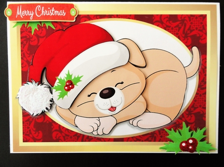 Sleepy Christmas Bear  by Valerie Spowart