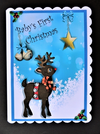 Deer Baby Boy by Valerie Spowart